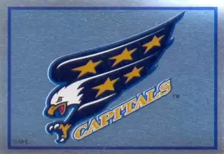 Наклейка #142 Washington Capitals - Logo для альбома PANINI NHL 1995-1996