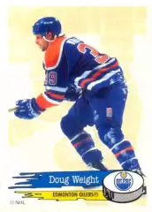 Наклейка #259 Doug Weight Edmonton Oilers для альбома PANINI NHL 1995-1996