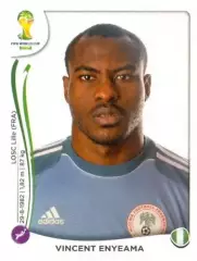 Наклейка #471 Vincent Enyeama для альбома PANINI Чемпионат Мира 2014