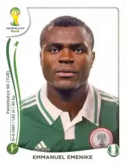 Наклейка #487 Emmanuel Emenike для альбома PANINI Чемпионат Мира 2014