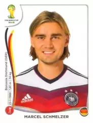 Наклейка #495 Marcel Schmelzer для альбома PANINI Чемпионат Мира 2014
