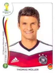 Наклейка #505 Thomas Muller для альбома PANINI Чемпионат Мира 2014