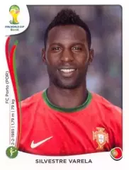 Наклейка #522 Silvestre Varela для альбома PANINI Чемпионат Мира 2014