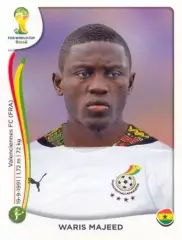 Наклейка #540 Waris Majeed для альбома PANINI Чемпионат Мира 2014