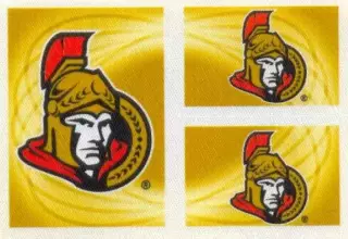 Наклейка #97 Ottawa Senators - Logo для альбома PANINI NHL 2010-2011