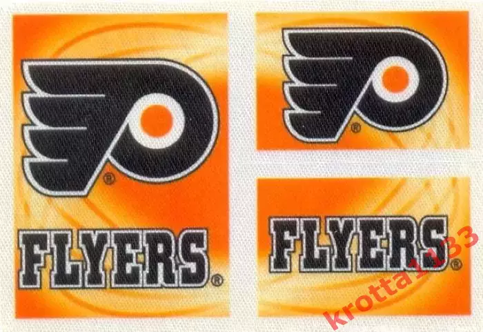 Наклейка #107 Philadelphia Flyers - Logo для альбома PANINI NHL 2010-2011