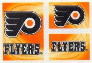 Наклейка #107 Philadelphia Flyers - Logo для альбома PANINI NHL 2010-2011