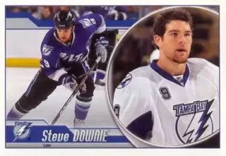 Наклейка #132 Steve Downie Tampa Bay Lightning для альбома PANINI NHL 2010-2011