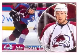 Наклейка #195 John-Michael Liles Colorado Avalanche для альбома PANINI NHL 10-11