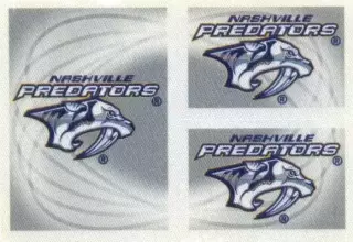 Наклейка #257 Nashville Predators - Logo для альбома PANINI NHL 2010-2011