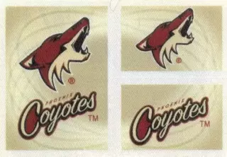 Наклейка #267 Phoenix Coyotes - Logo для альбома PANINI NHL 2010-2011