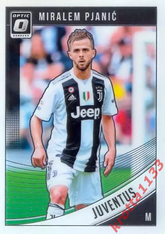 Miralem Pjanic Juventus PANINI Donruss Soccer 2018-2019