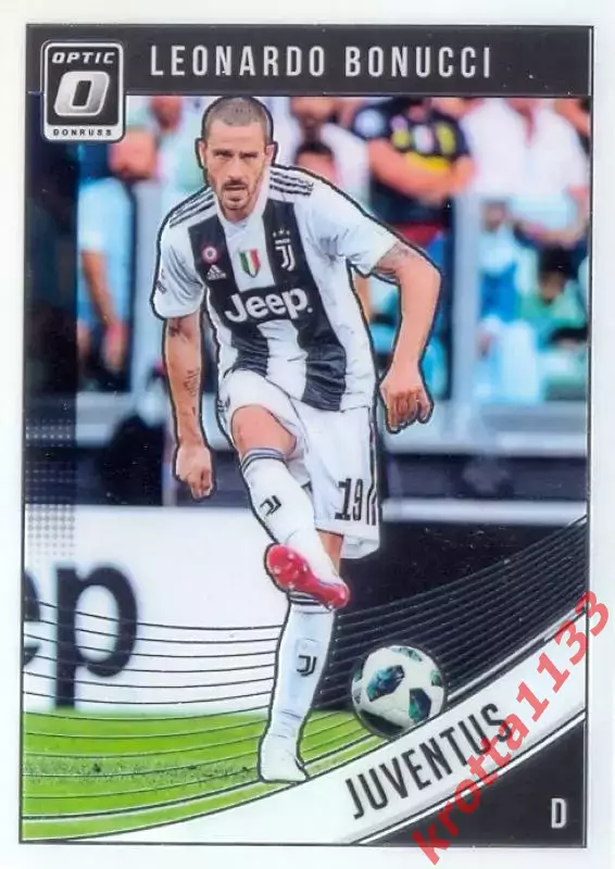 Leonardo Bonucci Juventus PANINI Donruss Soccer 2018-2019
