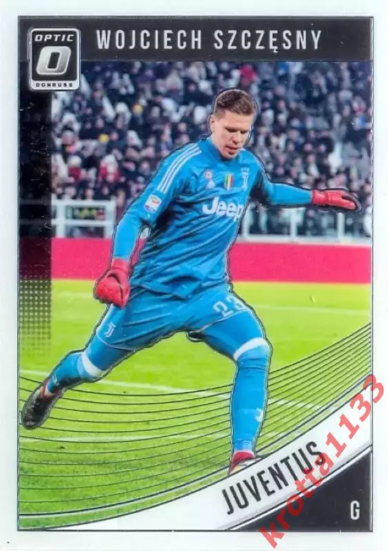 Wojciech Szczesny Juventus PANINI Donruss Soccer 2018-2019