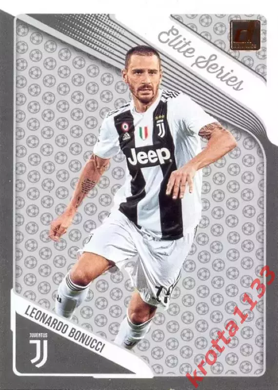 Leonardo Bonucci Juventus PANINI Donruss Soccer 2018-2019
