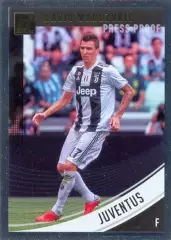 Карточка #10S Mario Mandzukic Juventus PANINI Donruss Soccer 2018-2019