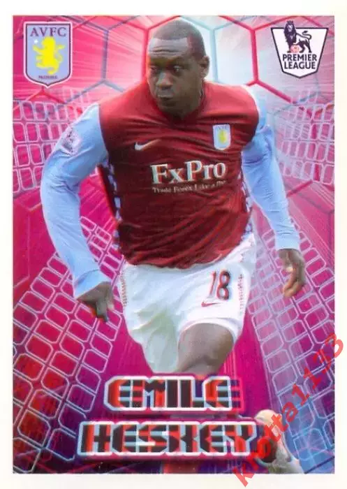 Наклейка #214 Emile Heskey для альбома TOPPS Английская Премьер-Лига 2010-2011