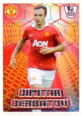 Наклейка #224 Dimitar Berbatov для альбома TOPPS Английская Премьер-Лига 2010-11