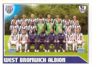 Наклейка #355 West Bromwich Albion для альбома TOPPS Английская Премьер-Лига