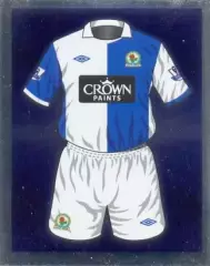 Наклейка #6 Blackburn Rovers для альбома TOPPS Английская Премьер-Лига 2010-2011