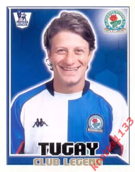 Наклейка #98 Tugay для альбома TOPPS Английская Премьер-Лига 2010-2011