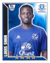 Наклейка #173 Louis Saha для альбома TOPPS Английская Премьер-Лига 2010-2011