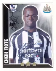 Наклейка #288 Cheik Tiote для альбома TOPPS Английская Премьер-Лига 2010-11