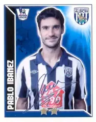Наклейка #363 Pablo Ibanez для альбома TOPPS Английская Премьер-Лига