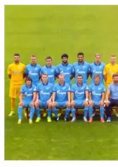 Наклейка #86 Команда 1 Зенит PANINI Российская Футбольная Премьер-Лига 2014-2015