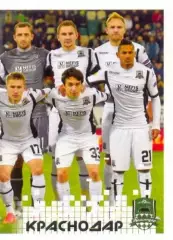 Наклейка #153 Команда2 Краснодар PANINI Российская Футбольная Премьер-Лига 14-15