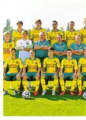 Наклейка #218 Команда 1 Кубань PANINI Российская Футбольная Премьер-Лига 2014-15