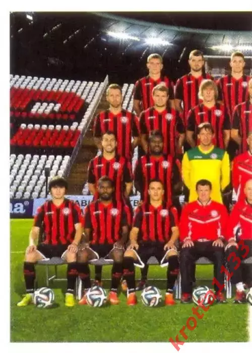 Наклейка #262 Команда 1 Амкар PANINI Российская Футбольная Премьер-Лига 2014-15