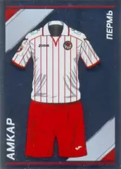 Наклейка #34 Амкар PANINI Российская Футбольная Премьер-Лига 2015-2016