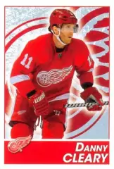 Наклейка #70 Danny Cleary Detroit Red Wings для альбома PANINI NHL 2013-2014