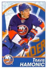 Наклейка #102 Travis Hamonic New York Islanders для альбома PANINI NHL 2013-2014