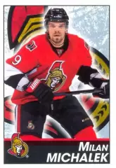 Наклейка #122 Milan Michalek Ottawa Senators для альбома PANINI NHL 2013-2014