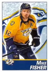 Наклейка #253 Mike Fisher Nashville Predators для альбома PANINI NHL 2013-2014