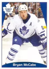 Наклейка #166 Bryan McCabe Toronto Maple Leafs для альбома PANINI NHL 2006-2007