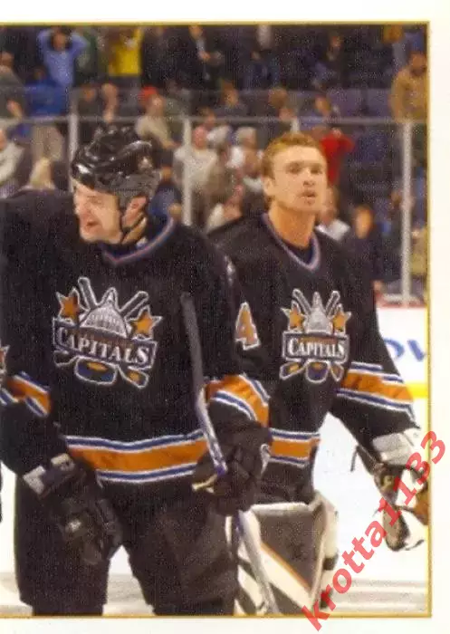 Наклейка #170 Washington Capitals Team 2 для альбома PANINI NHL 2006-2007