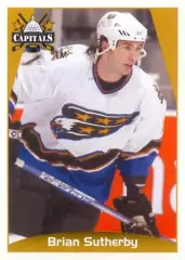 Наклейка #179 Brian Sutherby Washington Capitals для альбома PANINI NHL 2006-07