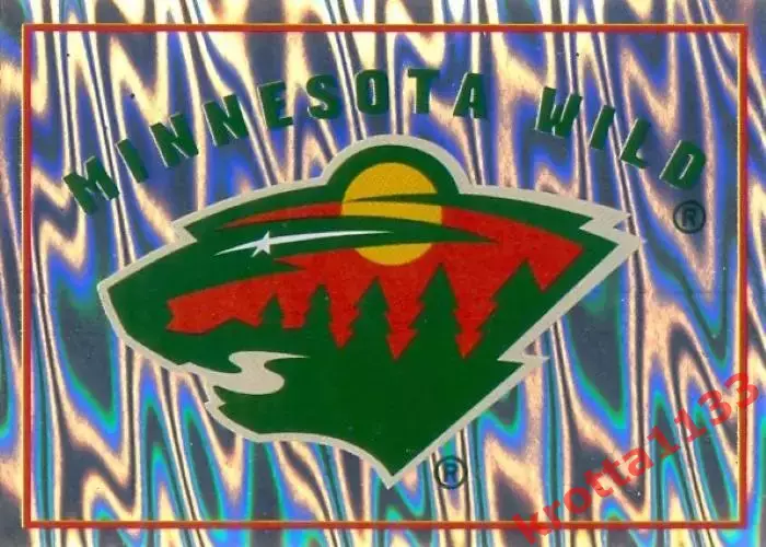Наклейка #291 Minnesota Wild Logo для альбома PANINI NHL 2006-2007