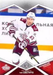 Тим Сестито Динамо Рига SeReal Карточки КХЛ 2016-2017