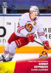 Оливер Лауридсен Йокерит Хельсинки SeReal Карточки КХЛ 2017-2018