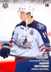 Андрей Нестрашил Нефтехимик Нижнекамск SeReal Карточки КХЛ 2017-2018