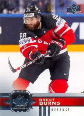 Brent Burns Canada Upper Deck Team Canada Hockey 2017-2018