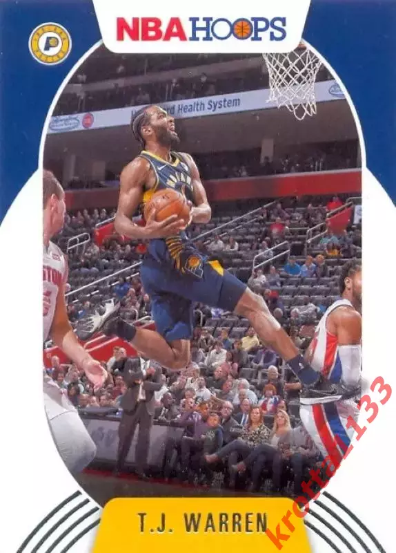 T.J. Warren Indiana Pacers HOOPS NBA 2020-2021