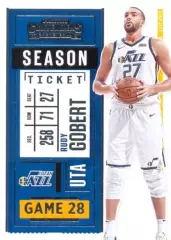Rudy Gobert Utah Jazz PANINI Contenders Basketball 2020-2021
