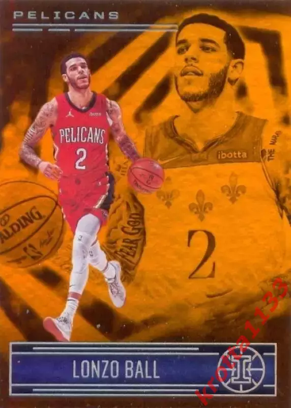 Lonzo Ball New Orleans Pelicans PANINI Illusions Basketball 2020-2021