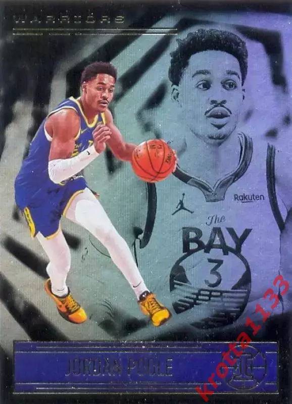 Jordan Poole Golden State Warriors PANINI Illusions Basketball 2020-2021