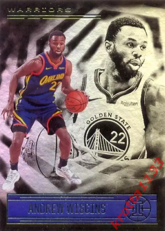 Andrew Wiggins Golden State Warriors PANINI Illusions Basketball 2020-2021